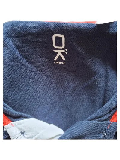 Okaïdi Poloshirt Jungen Gr. 152 Blau Tennis Out To Play Baumwolle