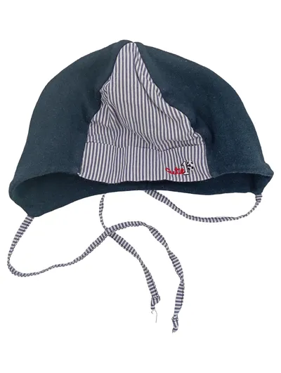 Maximo Baby Mütze Mädchen Jungen Baumwolle Blau Gestreift Gr. 19