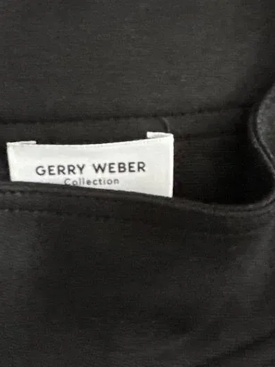 Gerry Weber Damen Langarmshirt Rollkragen Schwarz Gr. 46 Knopfdetail 4