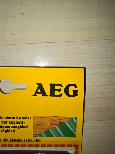 AEG Stichsägeblatt Set 254 061 Holz 75mm 2.5mm für Bosch Metabo Flex