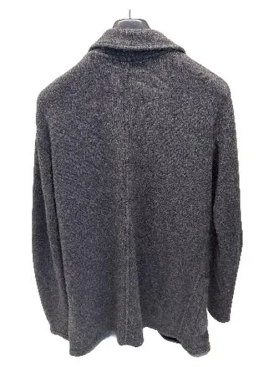 ARMEDANGELS Herren Sakko Strickblazer Wolle Baumwolle Grau Gr. L