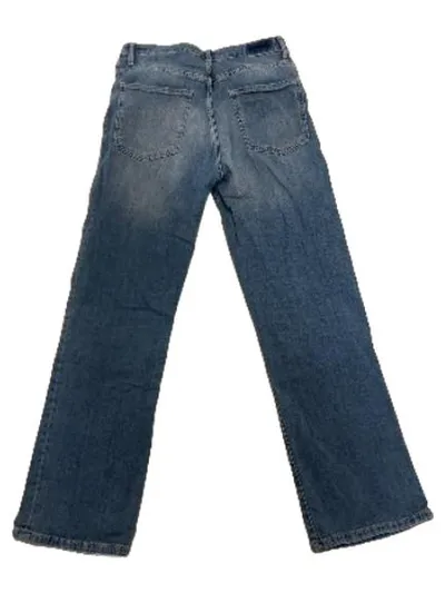Rich & Royal Damen Jeans Kick Flare W28/L32 Blau Baumwolle