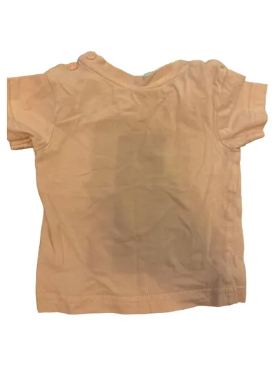 Anna & Philip T-Shirt Kurzarm Rosa Schriftzug Gr. 74 Baumwolle