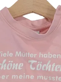 Anna & Philip T-Shirt Kurzarm Rosa Schriftzug Gr. 74 Baumwolle 4
