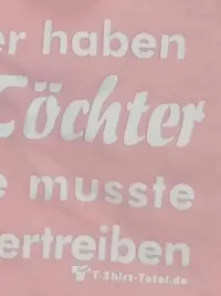 Anna & Philip T-Shirt Kurzarm Rosa Schriftzug Gr. 74 Baumwolle 6