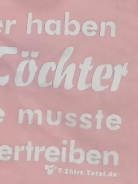 Anna & Philip T-Shirt Kurzarm Rosa Schriftzug Gr. 74 Baumwolle 6
