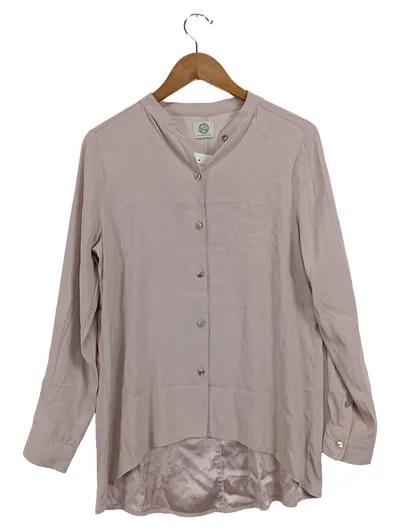 C.P. TWENTYNINE Damen Bluse Gr. 38/M Rosa Casual Langarm