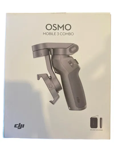 DJI Osmo Mobile 3 Combo Gimbal Stabilisator Handyhalterung Schwarz