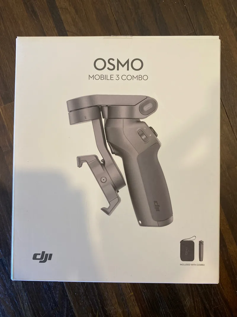DJI Osmo Mobile 3 Combo Gimbal Stabilisator Handyhalterung Schwarz 3