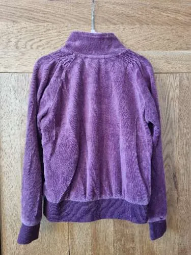 Geox Trainingsjacke Mädchen Gr. 104 Lila Sportlich Freizeit Strass