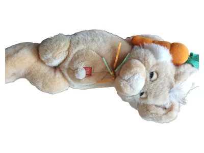 Nicotoy Baby Kuscheltier Hase Plüschtier Beige mit Karotte Stofftier