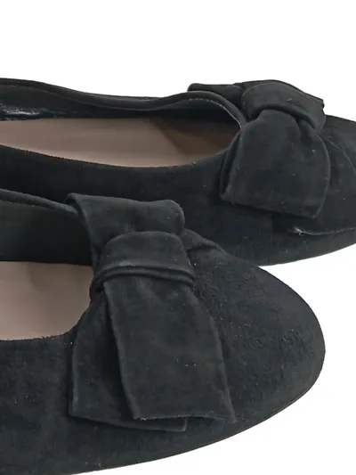 Paul Green Damen Ballerinas mit Schleife Schwarz Gr. 38 Feminin