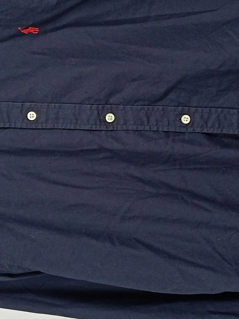 Ralph Lauren Herren Business Hemd Slim Fit Langarm Blau Gr. XL 4