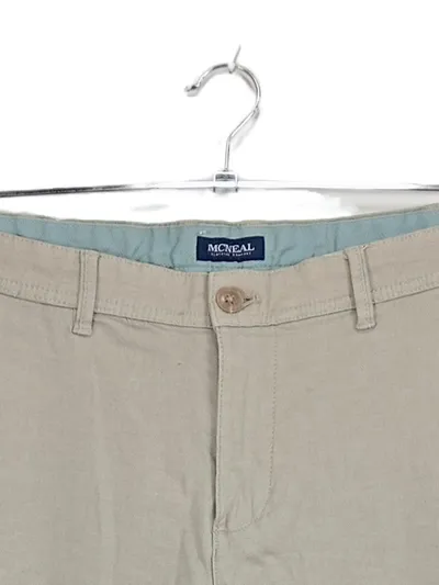 MCNEAL Herren Chino Stoffhose Beige Gr. 50 W33 L28 Baumwolle