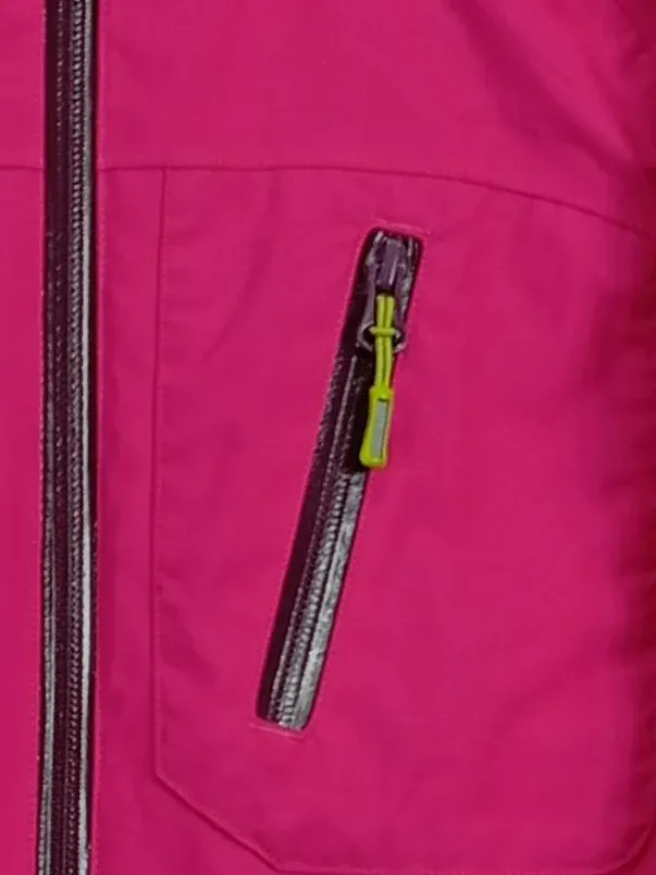 Bergans Outdoorjacke Kinder Gr. 152 Pink Kapuze 3