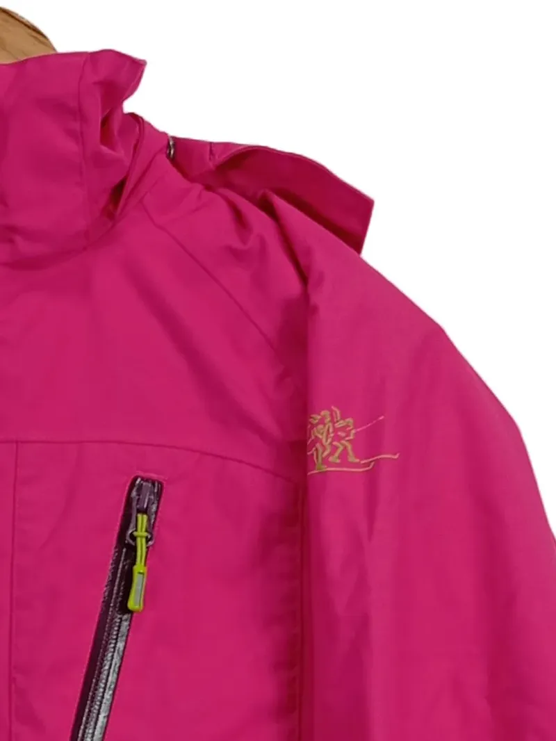 Bergans Outdoorjacke Kinder Gr. 152 Pink Kapuze 4