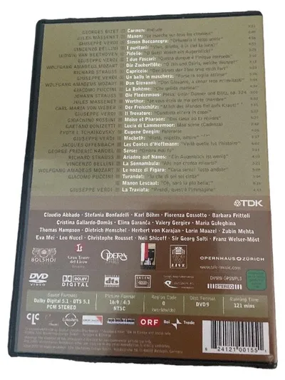 TDK Opernhaus Zürich DVD Klassik Highlights Abbado Karajan Solti