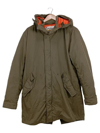 Esprit Herren Parka Outdoor Jacke Gr. 46/S Oliv