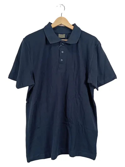 Promodoro Herren Poloshirt Gr. M/50 Blau Baumwolle Basic