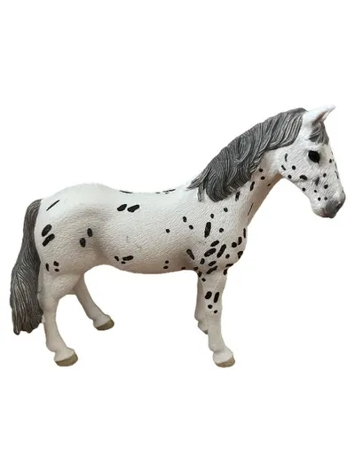 Schleich Appaloosa Hengst Pferd Spielfigur 13769 Horse Club weiß 12cm