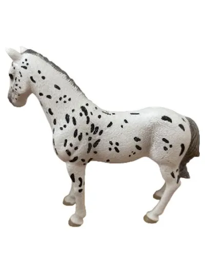 Schleich Appaloosa Hengst Pferd Spielfigur 13769 Horse Club weiß 12cm