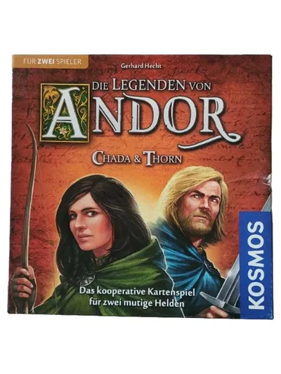 KOSMOS Die Legenden von Andor Chada & Thorn Kartenspiel 2 Spieler