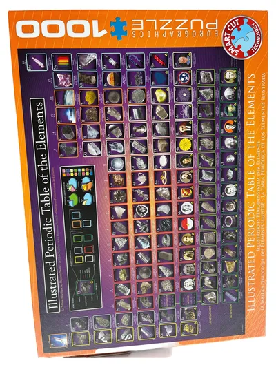 EuroGraphics Puzzle 1000 Teile Illustrated Periodic Table of the Elements