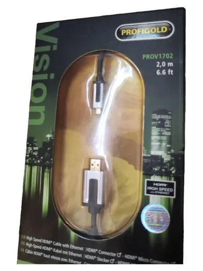Profigold PROV1702 High Speed HDMI Kabel Ethernet 2m HDMI Micro Connector