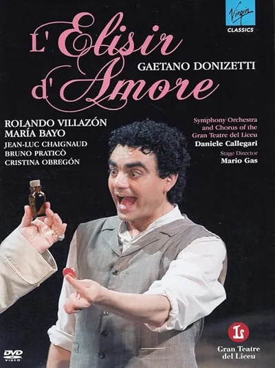 Virgin Classics L'elisir d'amore DVD Donizetti Rolando Villazón Oper