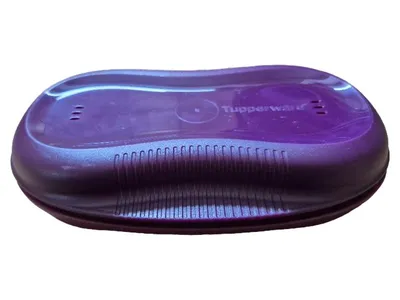 Tupperware Lunchbox Dose Lila Kunststoff Brotdose Schule Büro Alltag