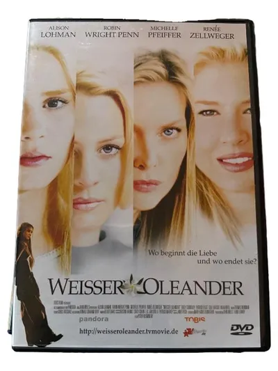 Weisser Oleander DVD Drama Alison Lohman Michelle Pfeiffer Renée Zellweger