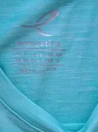 Energetics Damen Sport Shirt Türkis Größe 34/XS 5