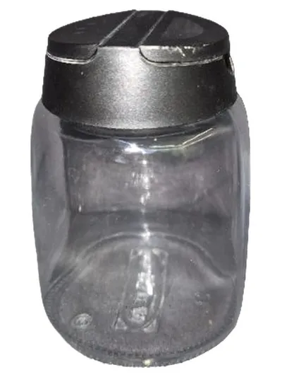 IKEA Gewürzstreuer Gewürzglas Transparent Glas Kunststoff 150ml Praktisch