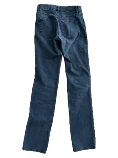 STR Teen Damen Jeans Straight Leg Grau Gr. 34 W26 High Waist Denim