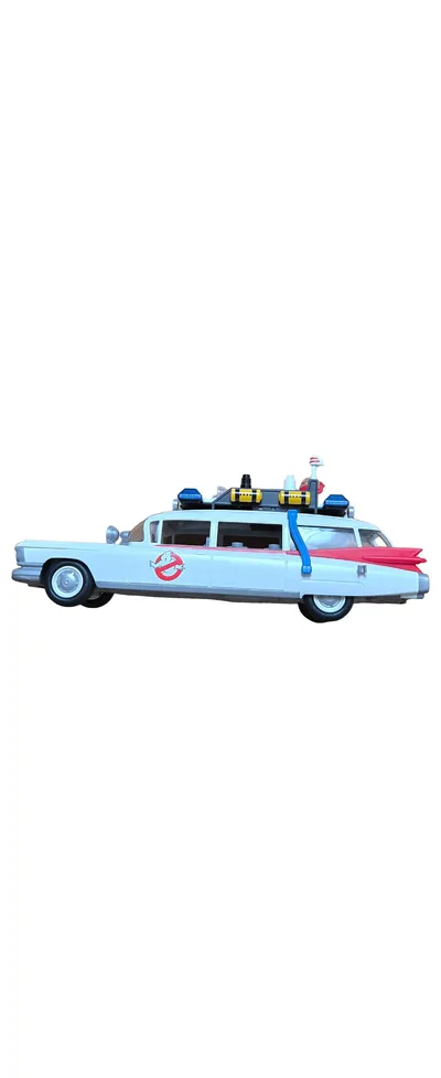 PLAYMOBIL Ghostbusters Ecto-1 Fahrzeug Modell 9220 Weiß Sammlerstück