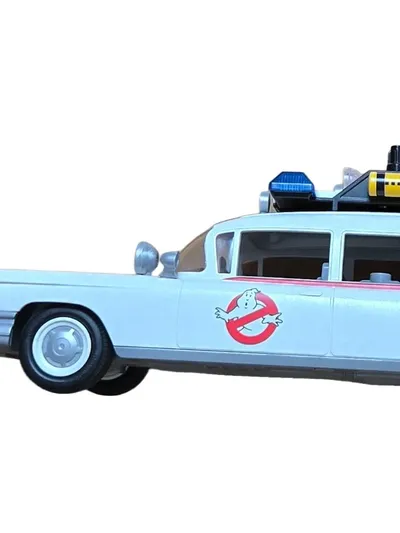 PLAYMOBIL Ghostbusters Ecto-1 Fahrzeug Modell 9220 Weiß Sammlerstück
