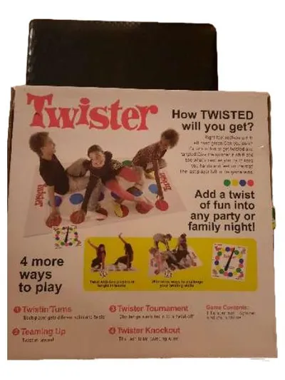 Hasbro Twister Partyspiel Familienspiel ab 5 Jahre 2+ Spieler Klassiker