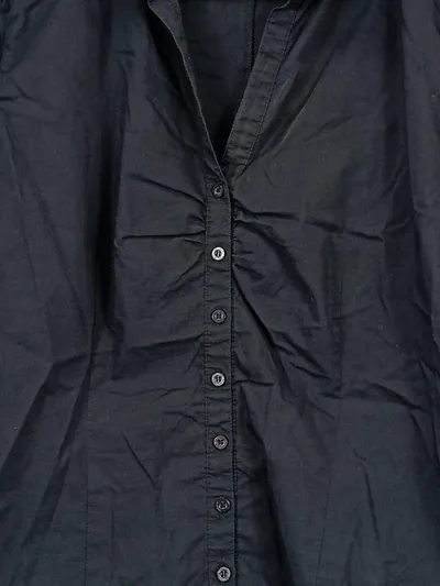 Betty Barclay Damen Bluse 3/4-Arm Klassisch Business Baumwolle Schwarz 42 XL