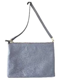 Coccinelle Umhängetasche Damen Blau Leder Casual 26x20 cm 2