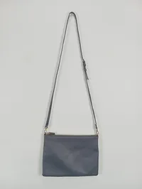Coccinelle Umhängetasche Damen Blau Leder Casual 26x20 cm 3