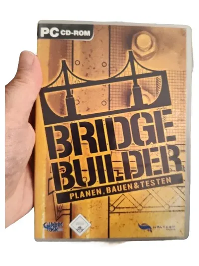 Bridge Builder PC CD-ROM Simulation Planen Bauen Testen Chronic Logic