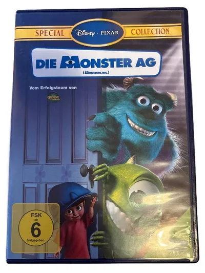 Die Monster AG DVD Animationsfilm Disney Pixar Ab 6 Jahre Deutsch