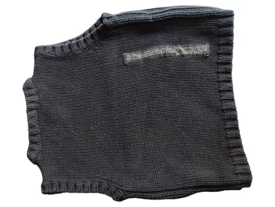 IKKS Kinder Pullunder Gr. 116 Blau Baumwolle Strickweste Casual