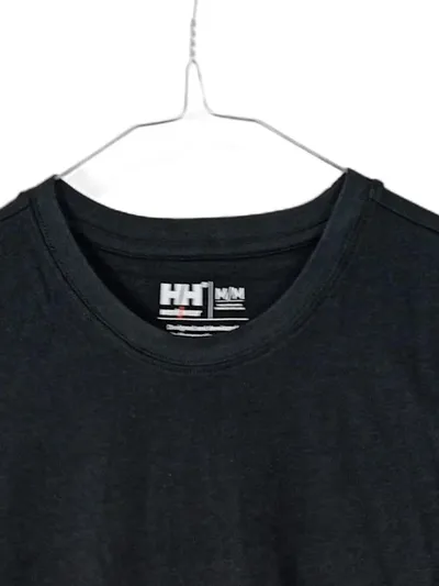 Helly Hansen T-Shirt Herren Baumwolle Kurzarm Schwarz Gr. M Arbeit Sportlich
