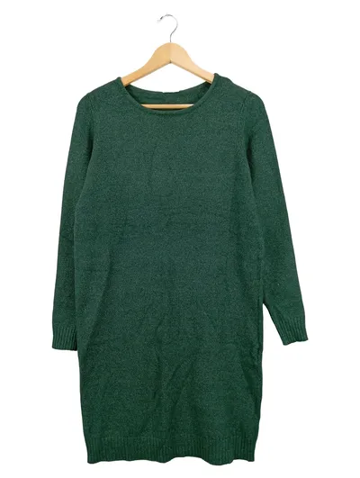 Vila Damen Strickkleid Grün Gr. 34/XS Casual