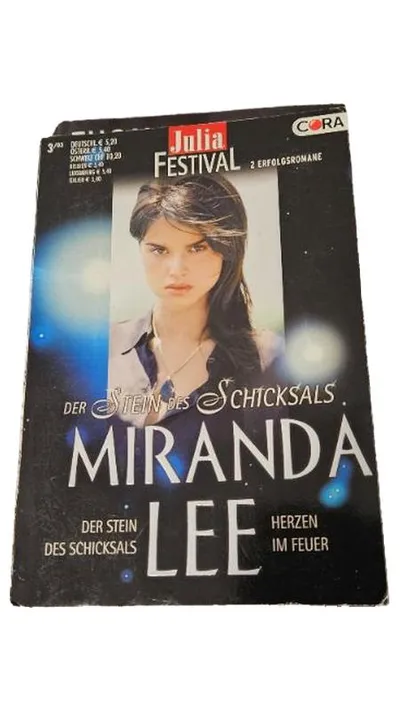 Cora Julia Festival Miranda Lee Stein des Schicksals Herzen im Feuer Liebesroman