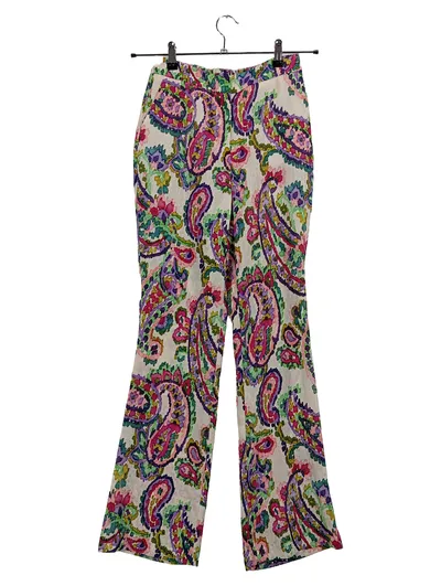 Morgan Damen Stoffhose Gr. 34 Paisley Mehrfarbig Modisch
