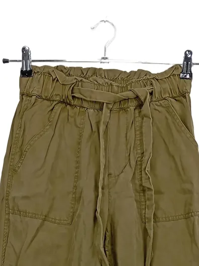 GARAGE Damen Stoffhose Oliv Casual Gr. XS W26/34