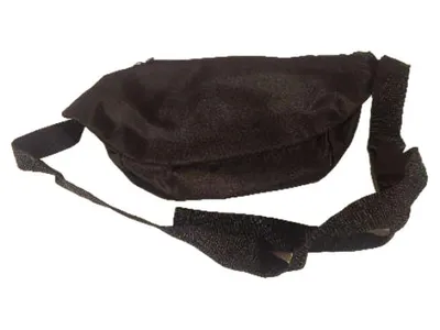 Daniel Ray Gürteltasche Herren Schwarz Nylon Hüfttasche Hip Bag Alltag