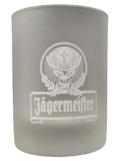 Jägermeister Schnapsglas Basic Grau Shot Glas 50ml